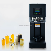 Machine de scellage semi-automatique ZY-F02 pour boîtes de conserve, hauteur de scellage 30-200 mm, vitesse 3s, pour bouteilles et aliments en conserve