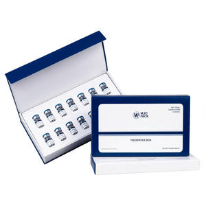 <span class=keywords><strong>Caja</strong></span> de Embalaje para Viales de Péptidos Estándar de la Industria Alimentaria con Impresión en Relieve EVA para Cajas Personalizadas de 10 Unidades - Product Image 1