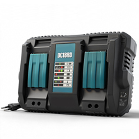 Chargeur double 18V DC18RD pour batteries Li-ion 14,4-18V BL1830/B1415/B1430/B1850/B1860, chargeur rapide 3A