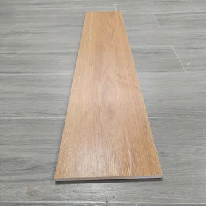 Chinese Supplier Factory Wholesale Cheap Wood Grain Tiles Anti Slip Wear Resistant Wooden Tiles For Bedroom Living Room Floor