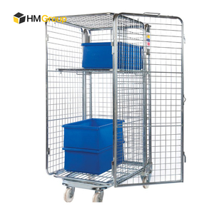 Carrello contenitore pieghevole <span class=keywords><strong>roll</strong></span>-bar con partizioni orizzontali - Product Image 1