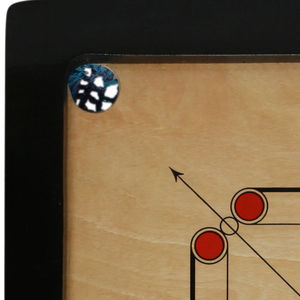 Handmade Natural Wooden Carrom Board 3x1.5 Feet Plywood Surface Smooth Finish Indoor Tournament <b>Game</b> Board SPORTS FACTORY 6mm - Product Image 2