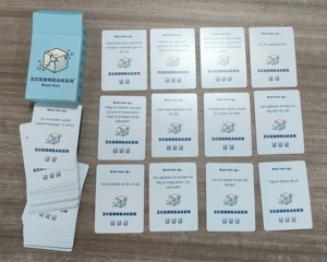 <span class=keywords><strong>Jeu</strong></span> de boisson personnalisé pour adultes avec boîte pour enterrement de vie de jeune fille, cartes de conversation pour briser la glace, vente en gros - Product Image 3