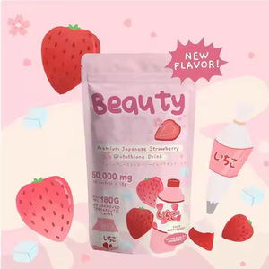 OEM Beauty Strawberry Stock susu Premium wajah <span class=keywords><strong>Melon</strong></span> susu kolagen bubuk minuman suplemen untuk dewasa kulit - Product Image 2