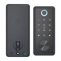 Cerradura Digital Electrónica de Seguridad Udohow con Wifi Tuya, Código Anti-Espionaje, Reconocimiento de Huella Dactilar y Wi-Fi