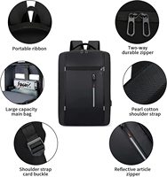 Mochila informal de poliéster impermeable para hombre, Bolsa Escolar para ordenador portátil, venta al por mayor