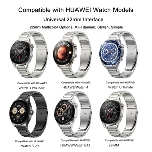 Correa de Metal de 22 mm y 20 mm para Reloj Huawei Gt 4 Gt4 46 mm 41 mm Gt3 Pro Se <span class=keywords><strong>Amazfit</strong></span> Gts Mini <span class=keywords><strong>Gtr</strong></span> 4, Brazalete de Acero Inoxidable - Product Image 5
