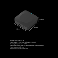 SIXWGH Tuya Mini Hub, Gateway Inteligente de Doble Banda 2.5g y 5g Wifi BLE, Gateway Inteligente para Hogar Inteligente de Largo Alcance, Compatible con Alexa