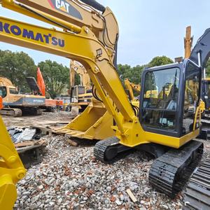 Excavadora original japonesa Komatsu PC56 de segunda mano de 5 toneladas usada en stock con motor y motor de alta calidad - Product Image 6