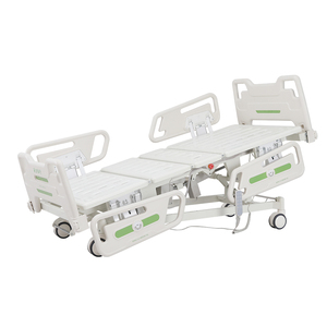 Tempat Tidur Rumah Sakit Elektrik Modern Lima Fungsi Bahan Stainless Steel yang Dapat Disesuaikan - Mode <span class=keywords><strong>CPR</strong></span> Peralatan Perawatan Sistem Rem Sentral - Product Image 5