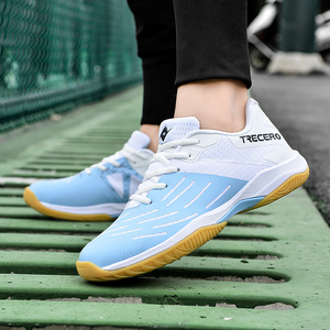 Chaussures de volley-ball, de tennis et de <span class=keywords><strong>badminton</strong></span> de haute qualité, personnalisées, résistantes à l'usure, légères, à lacets, avec doublure en mesh pour hommes et femmes - Product Image 4