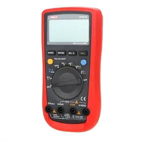 UNI-T UT61A Modern Digital Multimeter LCD Handheld mini Multi purpose meter ac dc Volt Amp Ohm Capacitance Tester