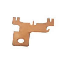 Piezas de conector de estampado de cobre rojo de alta conductividad para módulos de batería EV Categoría de producto de fabricación de chapa metálica