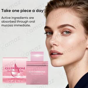 Amaz, tira Oral de disolución hecha a medida, suplemento biótico, película de caramelo, vitamina, cabello saludable, uñas, glutatión, película de disolución Oral - Product Image 4