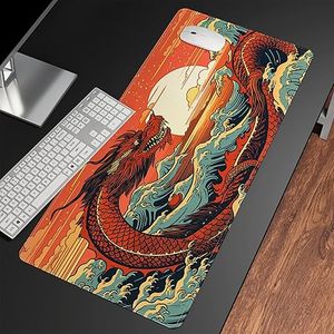 Chơi game Mousepad bí mật rừng lớn XL chuột Pad mở rộng bàn phím pad với không trượt cơ sở và khâu cạnh miếng lót chuột - Product Image 3