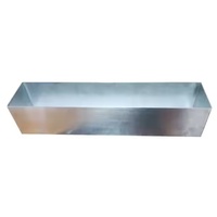 Macetas Rectangulares y Circulares de Acero Inoxidable de Lujo, Impermeables para Interiores/Exteriores, Formas y Tamaños Personalizables, Venta al Por Mayor