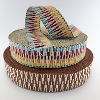Offre Spéciale motif de tissage coloré Style ethnique Polyester Jacquard sangle pour ceinture sac à main bandoulière sangle de guitare