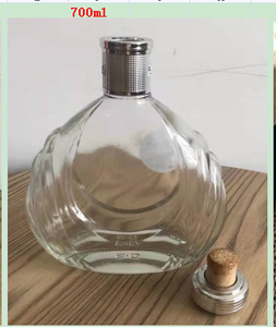 Bouteilles de <span class=keywords><strong>spiritueux</strong></span> vides en verre de 500ml 750ml Offre Spéciale marque privée pour vodka whisky rhum brandy liège - Product Image 4
