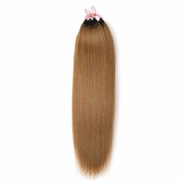 Extensions de cheveux en plumes, cheveux humains faits à la main, texture naturelle douce et soyeuse, légères, pour les concerts et les spectacles sur scène.