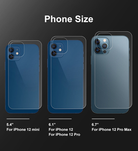 HD claro <span class=keywords><strong>la</strong></span> cobertura completa Protector <span class=keywords><strong>de</strong></span> pantalla Protector película para iPhone 12 Pro <span class=keywords><strong>Max</strong></span> - Product Image 2
