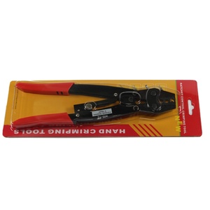 <b>Tools</b> HX-16OTUT Steel Ratchet <b>Crimping</b> Pliers 16 AWG Front Entry Industrial <b>Wire</b> Crimper with Black Oxide Finish - Product Image 2