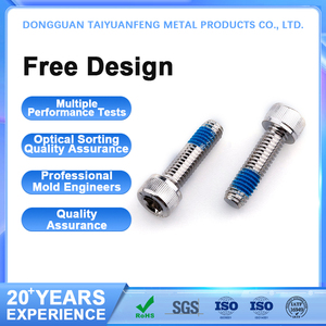 ステンレス鋼304 316 炭素鋼 クラス8 六角穴付きボルト DIN912 M3-M10 - Product Image 1