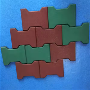 Baldosa pavimentadora de suelo de goma antideslizante con hueso de perro para pasarela de caballo - Product Image 3