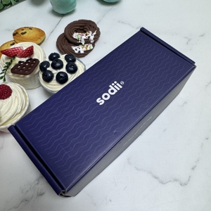 Tùy chỉnh giấy sóng bánh bao bì tráng miệng hộp Brownie yule đăng nhập cuộn bánh caneles Đóng gói hộp - Product Image 5