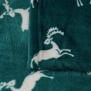 Couverture en polaire personnalisée de qualité supérieure en polyester, taille <span class=keywords><strong>King</strong></span>, pour toutes les saisons, ensemble de literie moelleuse, imprimé festif, lavable en machine - Product Image 2