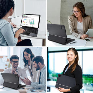 Clavier Magique Détachable avec Rétroéclairage RVB, Support en Alliage d'Aluminium, Disposition des Touches Personnalisée pour iPad Pro 11 et iPad Air 5 - Product Image 6