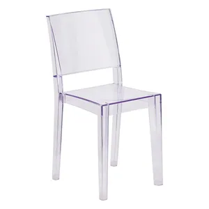 Wholesale Eco-friendly Acrylic Chairs Side Chair For Living Room Bar Bedroom Cafe Office