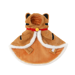 Capa de tigre transpirable para mascotas, ropa cómoda para fiesta de vacaciones, con sombrero - Product Image 6