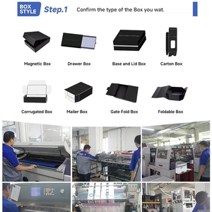 Màu Tím Matte Biểu Tượng Tùy Chỉnh Gấp Quà Tặng Bao Bì Giấy Di Động Hộp Các Tông Miếng Bọt Biển Lót Cho Vớ Trình Bày Lớp Phủ UV - Product Image 3