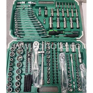216 Uds. Mecánico automotriz enchufes para el hogar herramientas totales reparación de automóviles llave dinamométrica de 1/2 pulgadas Juego de combinación de herramientas de coche de 216 piezas - Product Image 4