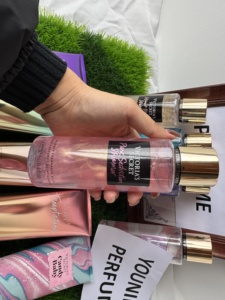 Perfume y loción corporal de 250 ml, fragancia de lujo duradera y ecológica, venta al por mayor de fábrica, para dama. - Product Image 3