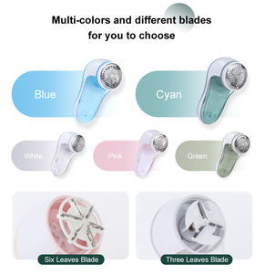 Rasoir à tissu électrique portable pour la maison, lame haute vitesse, éliminateur de peluches pour vêtements, alimenté par <span class=keywords><strong>batterie</strong></span>, en plastique - Product Image 5
