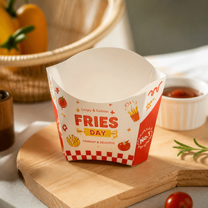 Caja <span class=keywords><strong>para</strong></span> Papas Fritas <span class=keywords><strong>de</strong></span> <span class=keywords><strong>Comida</strong></span> Rápida, Porta Snacks Cónico <span class=keywords><strong>de</strong></span> Cartón Blanco, Empaque <span class=keywords><strong>para</strong></span> Entrega <span class=keywords><strong>de</strong></span> Alimentos, Suministros <span class=keywords><strong>para</strong></span> Servicio <span class=keywords><strong>de</strong></span> Alimentos, <span class=keywords><strong>para</strong></span> Cine y Eventos - Product Image 1