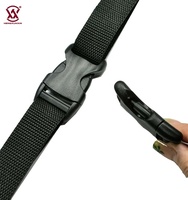 Nouveau type de ceinture de sangle de vente chaude côté en plastique boucle à dégagement rapide petite couleur boucle et sangle en plastique à double libération
