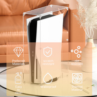 Boîtes de rangement personnalisées, étui de protection anti-poussière, transparent, anti-poussière, en acrylique, housse anti-poussière pour PS5