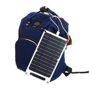 ALECTER 10W 20W Semi-Flexible Bendable Mono Solar Panel Waterproof Solar Charger for Camping RV Yacht Caravan Marine Outdoor - Product Image 2