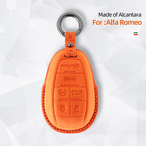 Cover per Chiave Auto Stile B per Alfa Romeo Stelvio <span class=keywords><strong>Tonale</strong></span>, Accessori Decorativi per Interni Veicolo - Product Image 5