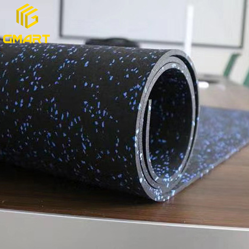 Gmart Home Caucho амортизатор Ruber промышленный корт поли точечный серый Pisos De Goma переработанный круглый точечный резиновый пол для тренажерного зала