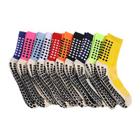 Chaussettes de football antidérapantes avec coussinets de maintien pour le football, le basketball et les sports