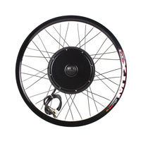 Kit de conversion de vélo électrique portable avec moteur brushless 1500W 2000W 3000W, écran LCD et batterie au lithium