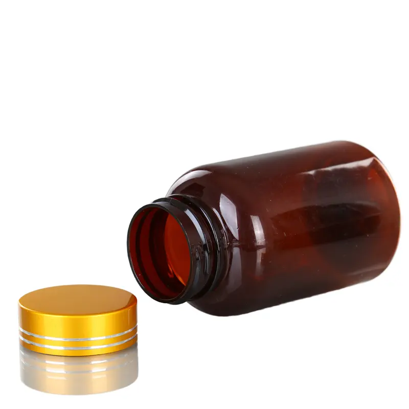 Nắp vàng nhựa y tế Pill chai nhôm lá chai rượu vang thu nhỏ nắp viên nang niêm phong cho y tế sử dụng