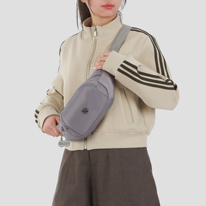 Women's Chest Bag Multiple Pockets Water Resistant Pink Gray Purple Green Khaki Brownish Red Black Summer 2026 Crossbody Bag - Product Image 3