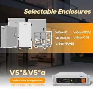 Batería de Ciclo Profundo Pytes de 51.2V 48V 100Ah 200Ah 5kWh 10kWh, Batería Doméstica Montada en Rack con BMS Inteligente - Product Image 2
