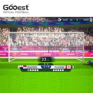 2026 Gooest Football USA Team Indoor VR Sports Simulator Fútbol Proyector interactivo para niños <span class=keywords><strong>Juego</strong></span> con equipo de <span class=keywords><strong>juego</strong></span> de Metal - Product Image 1