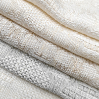 Tissu de rideau, modèles de rideaux en lin, texture naturelle douce, panneaux de draperie pour salon, chambre à coucher, fenêtre de ferme