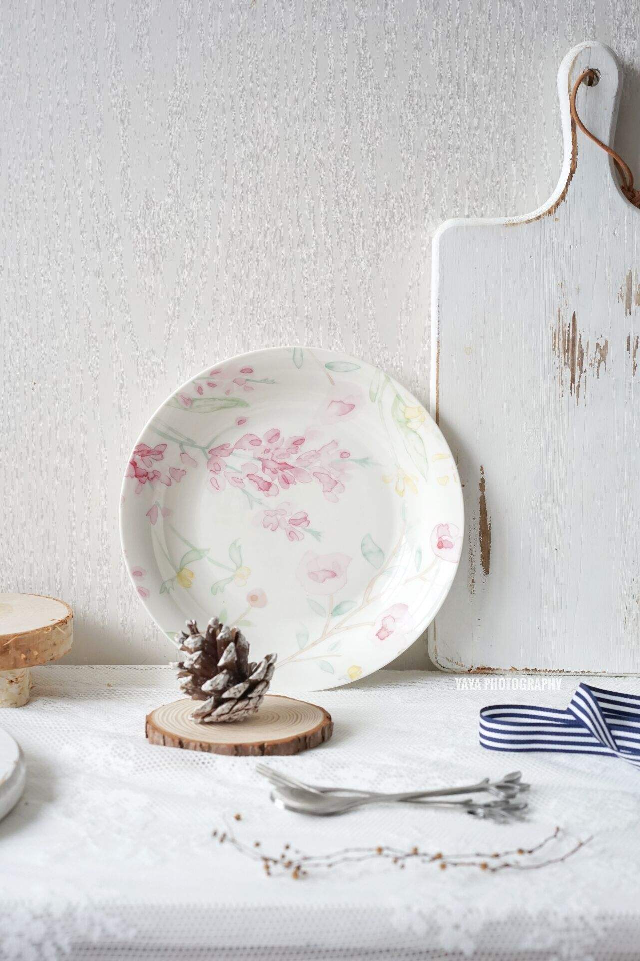 จานลึก8นิ้วสูง20ซม. 3.5ซม.